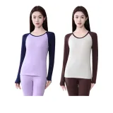 Антибактериальный, смесь хлопка и эластана, темно-синий, синий и фиолетовый, стиль Майярд, коричневый