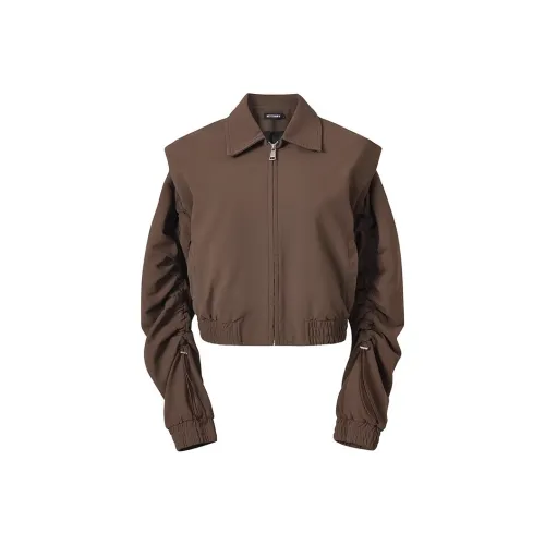 COHX Коричневый Женский Куртки