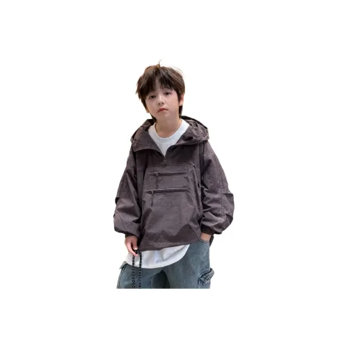 YUGUOGUO Ветровка Подростки