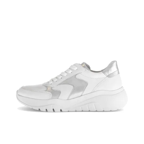 Gabor Мода Низкий Топ Повседневная Обувь Женская Белая