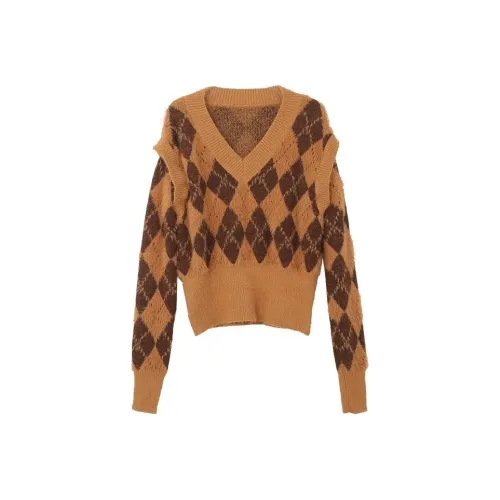 CHARM GLOW Khaki Женская Трикотаж