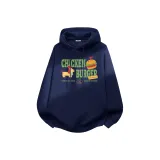 [Износостойкий, устойчивый к скатыванию] Темно-синий (Гамбургер Колбаса)