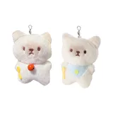 Кошка, едящая куклу, украшение, пара кошек