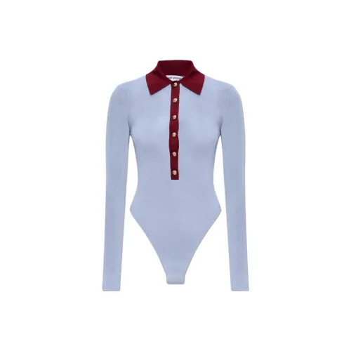 Self Портрет Синий Женское боди