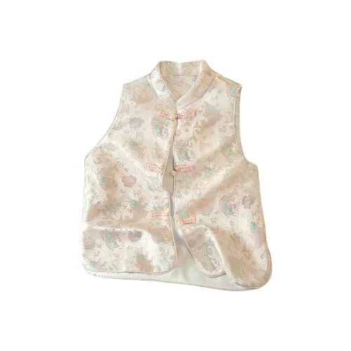 Cypress House Светло-розовые Женские Жилеты