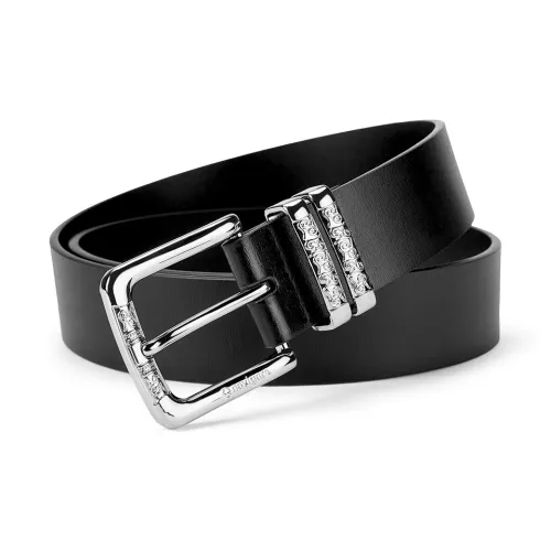 NAVIGARE Ремни из крупнозернистой текстуры коровьей кожи унисекс 3,4CM