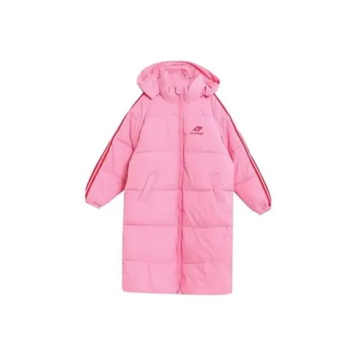 QYPRF Розовый хлопковый пуховик Женские пуховики (пуховики)