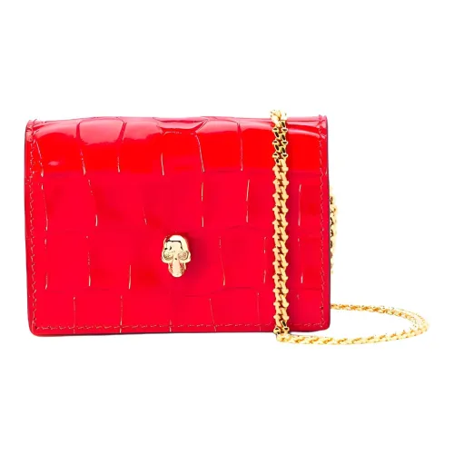 Alexander McQueen Сумка через плечо из кожи сумка на плечо женская красная