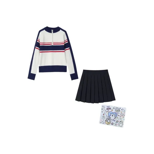 MARIE·COCO Топ+Юбка Женские Комплекты Юбка