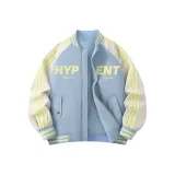 Небесный синий и абрикос.