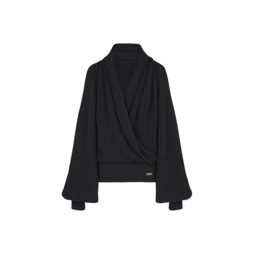 BALMAIN Черные Женские Свитера