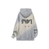 Принт серый