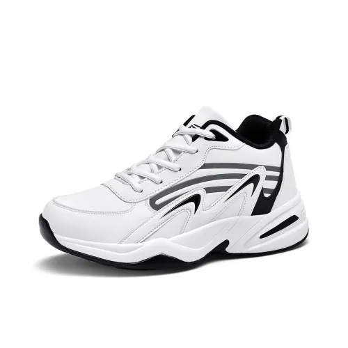 Kuding Универсальный Fashion Sports Амортизация Износостойкий Высокий Топ Повседневная Обувь Мужская