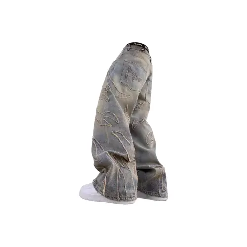 YGHOME OFFICIAL Унисекс Джинсы