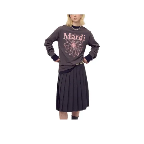 MARDI MERCREDI Уголь Розовый Женские T-рубашки