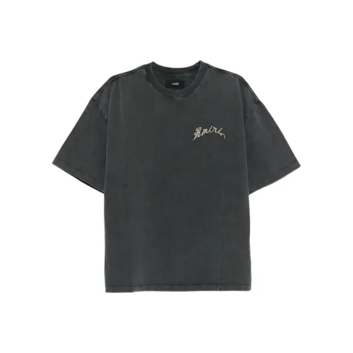 AMIRI Мужские черные футболки