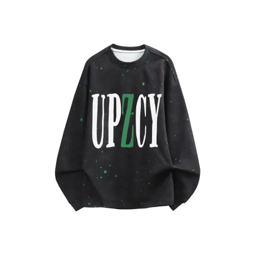 UPZCY T-рубашка с длинными или короткими рукавами унисекс