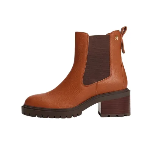 Tommy Hilfiger TH Monogram Челси 7 см Женские Коричневый