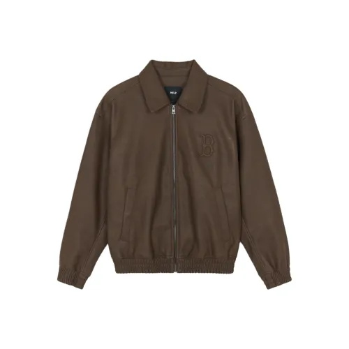 MLB Коричневый Унисекс Кожаные куртки