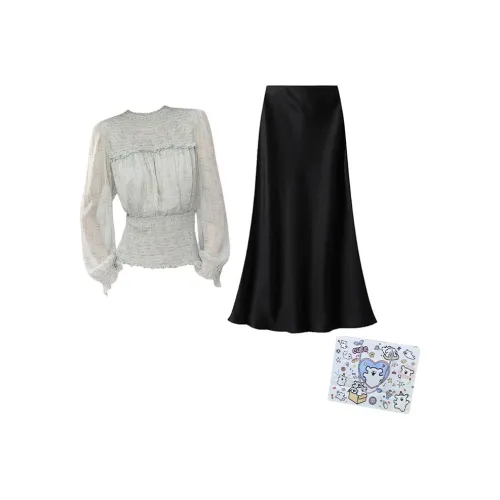 MARIE·COCO Топ+Юбка Женские Комплекты Юбка