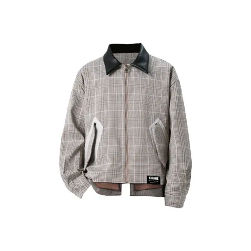 KIRHNE Серый Бежевый Унисекс Куртки