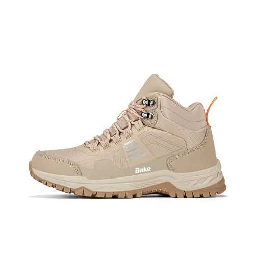 Bake Slip-Resistant визуально увеличивает рост MID Топ Альпинизм Обувь Унисекс