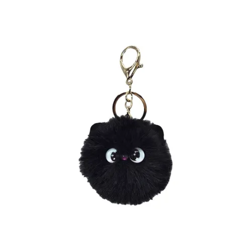 WANGE Угольный Шар Котенок Плюшевый Брелок 12,5 см Высота