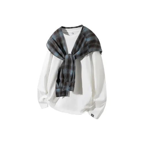 FAKE UINTAGE Длинный рукав Т-рубашка Унисекс