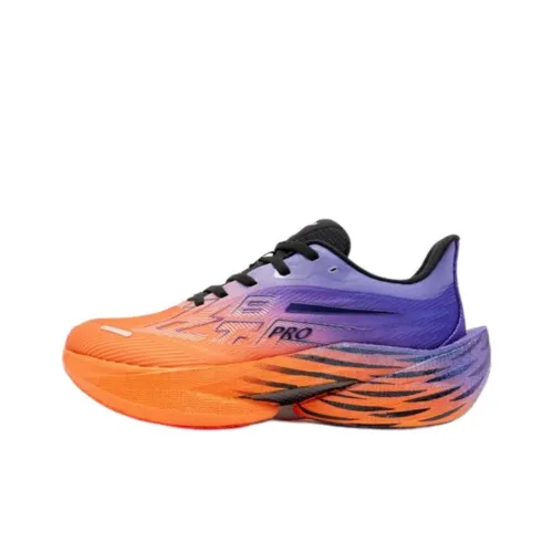 QIAODAN Feiyue PRO YOUNG Детская беговая обувь Низкий топ Оранжевый Школьный возраст