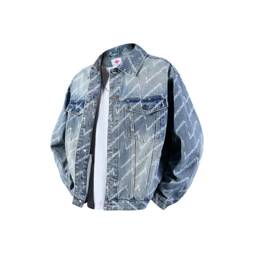 Lee Cooper Весенний и Осенний Деним Куртка Мужская