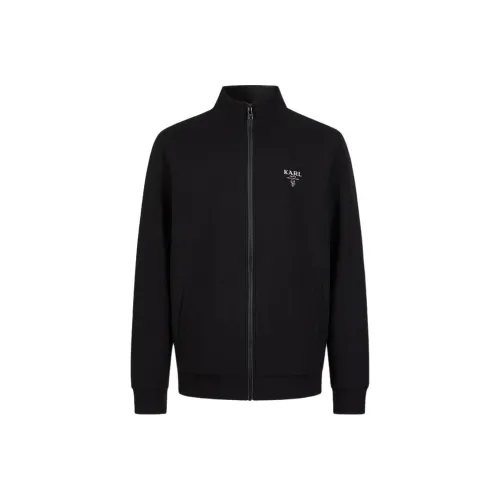 KARL LAGERFELD FW25 Куртки и Пальто Мужской Черный