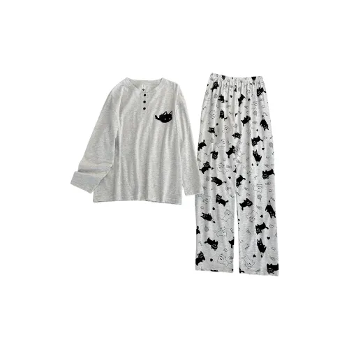 ЮЙЧЖАОЛИНЬ Pajama Комплект Весенний и Осенний Женский