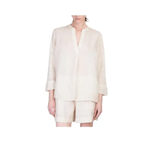 120% LINO Бежевые Женские Рубашки