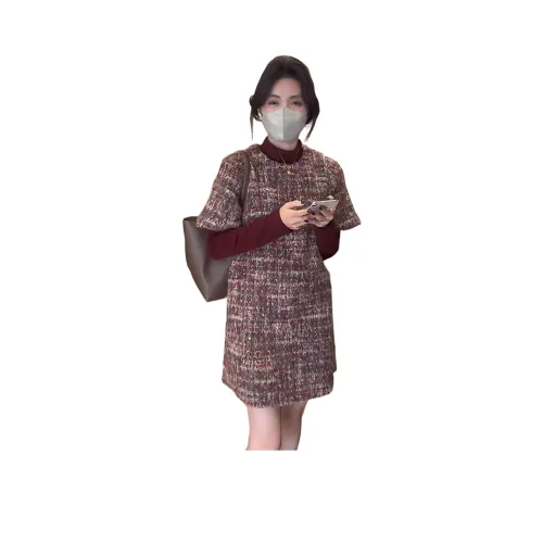 PARKYEON Топ+Платье Женские Комплекты с Юбкой