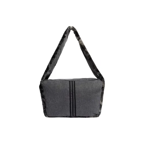 Y 3 Полиэстер Сумка через плечо сумка Обычная Унисекс Черная