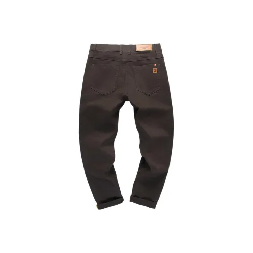 ZENGZHI Повседневные брюки облегающий крой прямой крой унисекс