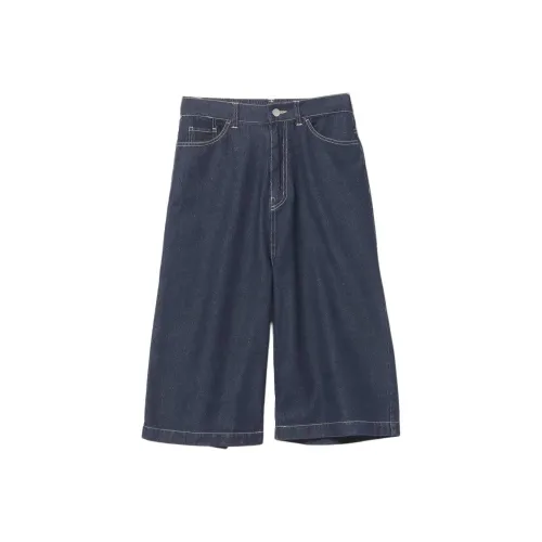 BEAMS совместный бренд Женские джинсовые шорты