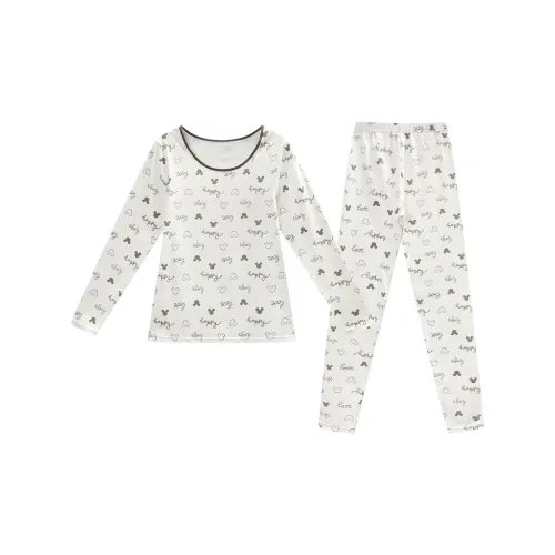 GUKOO x Disney Mickey Термический комплект женский серый белый