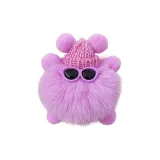 Светло-фиолетовый угольный шар