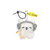 Обнимающая Жареная Утка Котенок с Наушниками Кукла & Черный Шнур & Желтый Волшебный Ремень