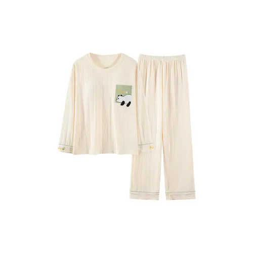 Qian Rise Панда Женские Пижамные Комплекты