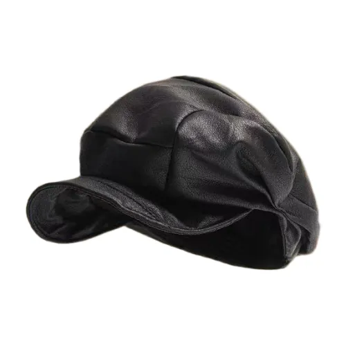 EEEENO PU кожа Береты Унисекс
