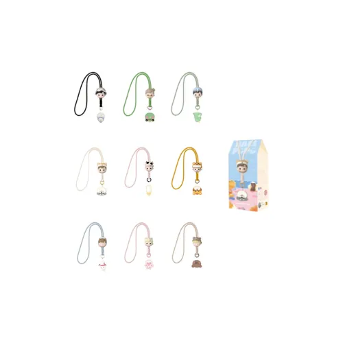 POP MART Коллаборация Edition POP MART Коллаборация Edition HACI HACIPUPU Growth Journal Collection Шнурок Слепые коробки Один Blind Коробка Целая коробка 9 шт