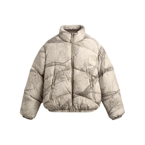 ZARA Принт Мужские Пуховики