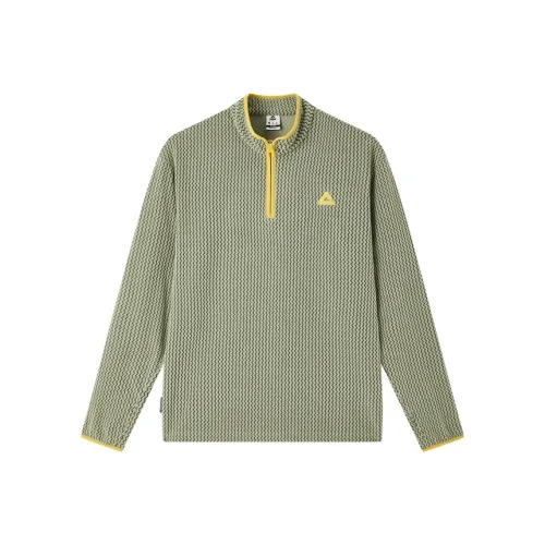 PEAK Цвет нежной травы Зеленый Унисекс Свитшоты