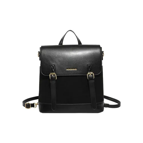 Meow In The Grass ПУ (полиуретан) Рюкзак Стандартный Женский Черный Коричневый Желтый Хаки