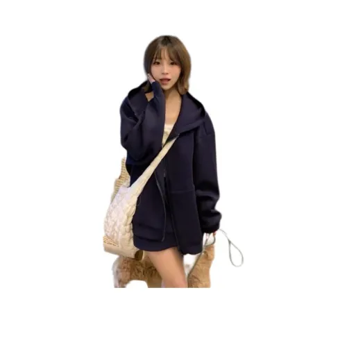 HKPXR Темно-синие женские свитшоты