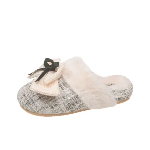 Wuji ЭВА Стиль феи Закрытый носок Хлопок Тапочки Женские