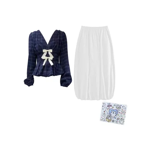 MARIE·COCO Топ+Юбка Женские Комплекты Юбка