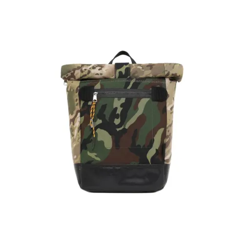 DIESEL Технология Ткань Рюкзак Мужской Камуфляж Зеленый